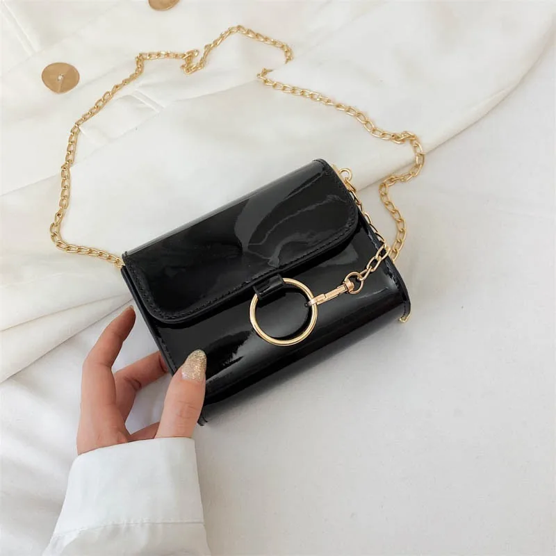 Женская маленькая квадратная сумка через плечо Новая модная женская мессенджер