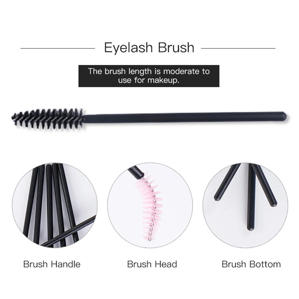 50 шт./комплект Женская Косметическая расческа для наращивания ресниц | Красота и