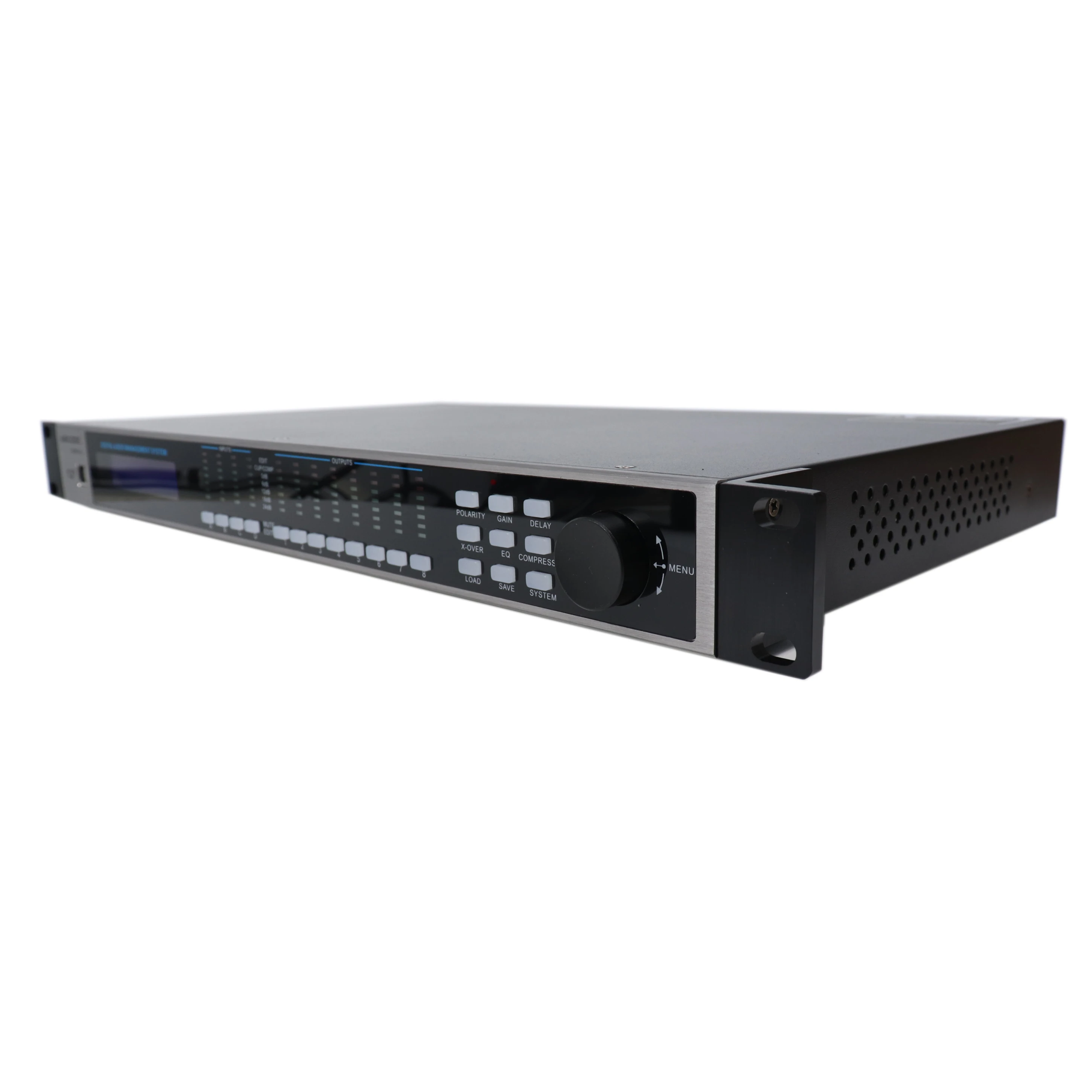 Leicozic DANT4.8 dsp аудио процессор 4in8out громкоговоритель управление processador de аудио цифровые процессоры RS232, RS485 AC220V