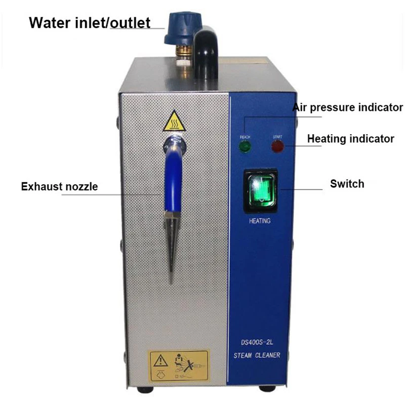 Пароочиститель для ювелирных изделий 2 л 1300 Вт | Инструменты