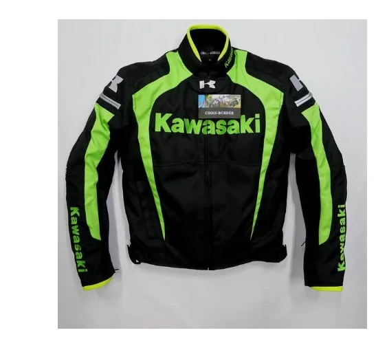 Новое поступление мужская куртка для kawasaki зимняя автомобильная гоночная одежда