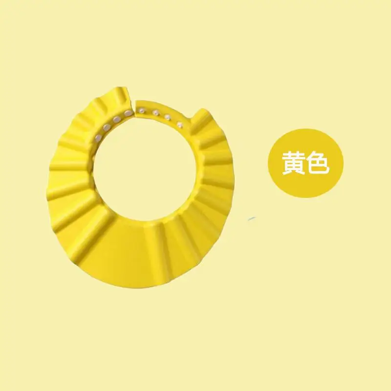 

Brand New Baby Children Kids Safe Shampoo Bath Bathing Shower Cap Hat Wash Hair Shield adjustable elastic Shampoo Cap