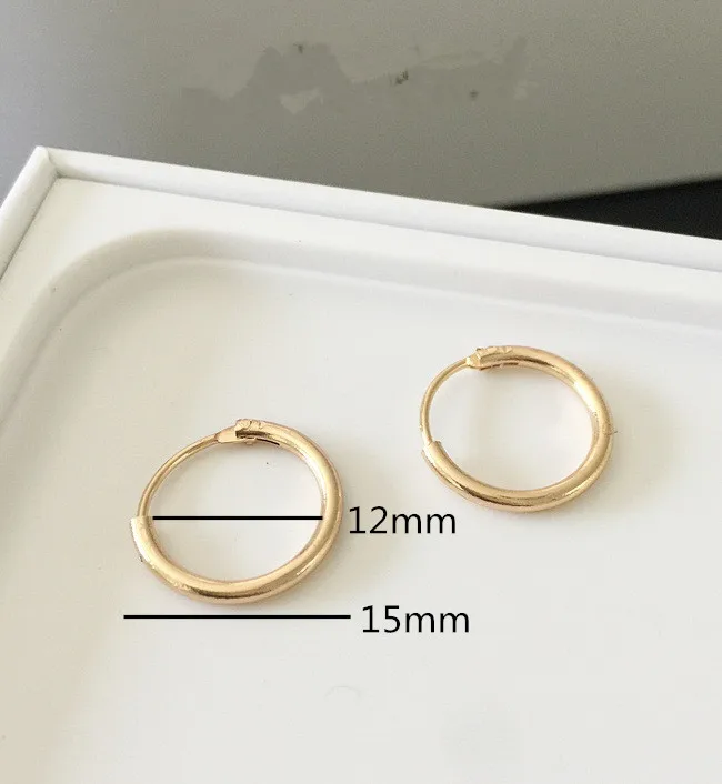 1 пара поступление GD винтажные Спиральные серьги annulus женские и мужские модные