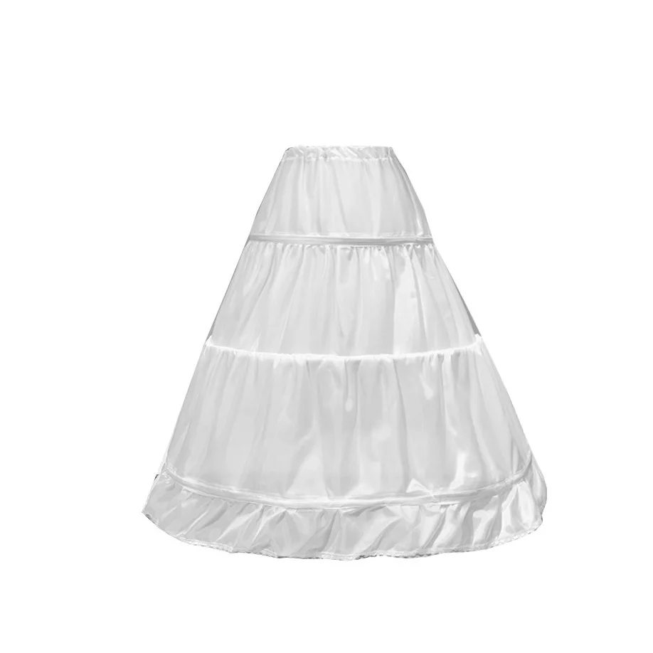Petticoat 1 Рождественское платье для девочек; нарядное платье для девочек на свадьбу; торжественное длинное платье для девочек; кружевное платье принцессы с аппликацией; праздничные платья для выпускного бала; 6-14 лет - Цвет: Petticoat 1