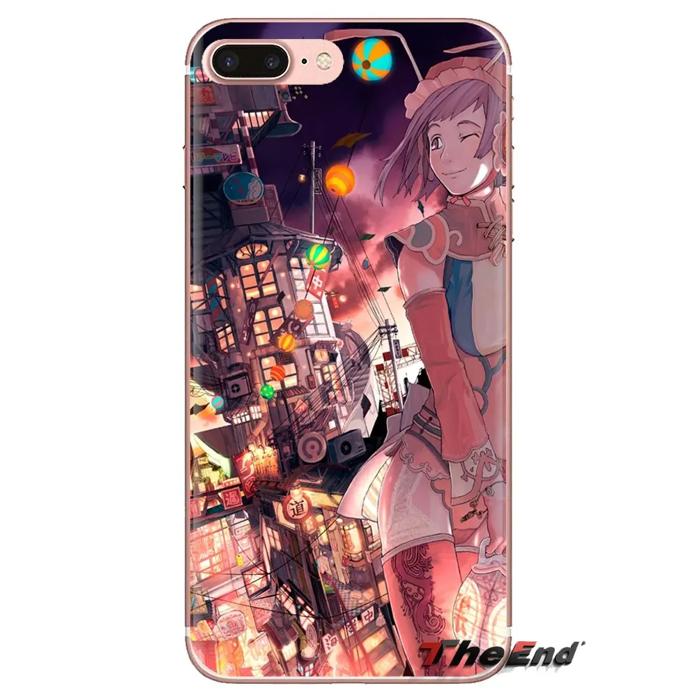 For LG G3 G4 Mini G5 G6 G7 Q6 Q7 Q8 Q9 V10 V20 V30 X Power 2 3 K10 K4 K8 2017 Tekkon Kinkreet anime Transparent TPU Shell Covers |