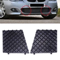 1 pair black leftright car front bumper lower mesh grill plate trim cover auto decoration accessories for bmw e60 e61 m