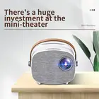 Портативный мини-проектор YG230, 640*480 пикселей, Full HD, 1080P, 1400 люмен, поддержка дисплея 100 дюйма, домашний кинотеатр, видео, кинопроектор