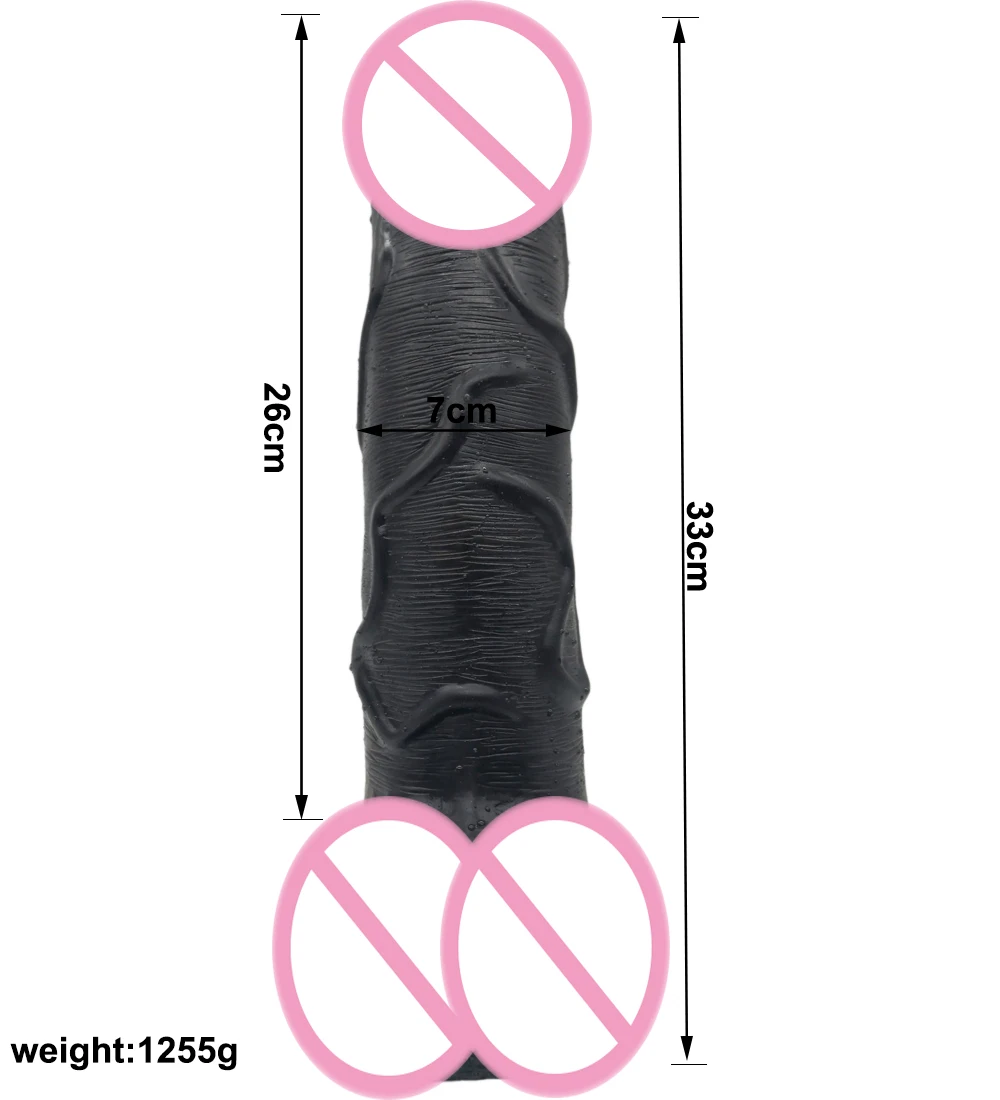 Гигантский Большой реалистичный фаллоимитатор толстые влагалища анальные дилдо