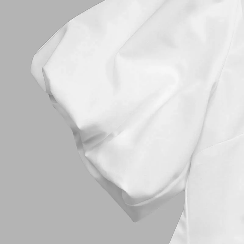 

Women Summer Short Sleeve Dress 2021 VONDA Holiday Belted Holiday Ruffled V Neck Pleated Party Long Dresses Vestidos Oversized