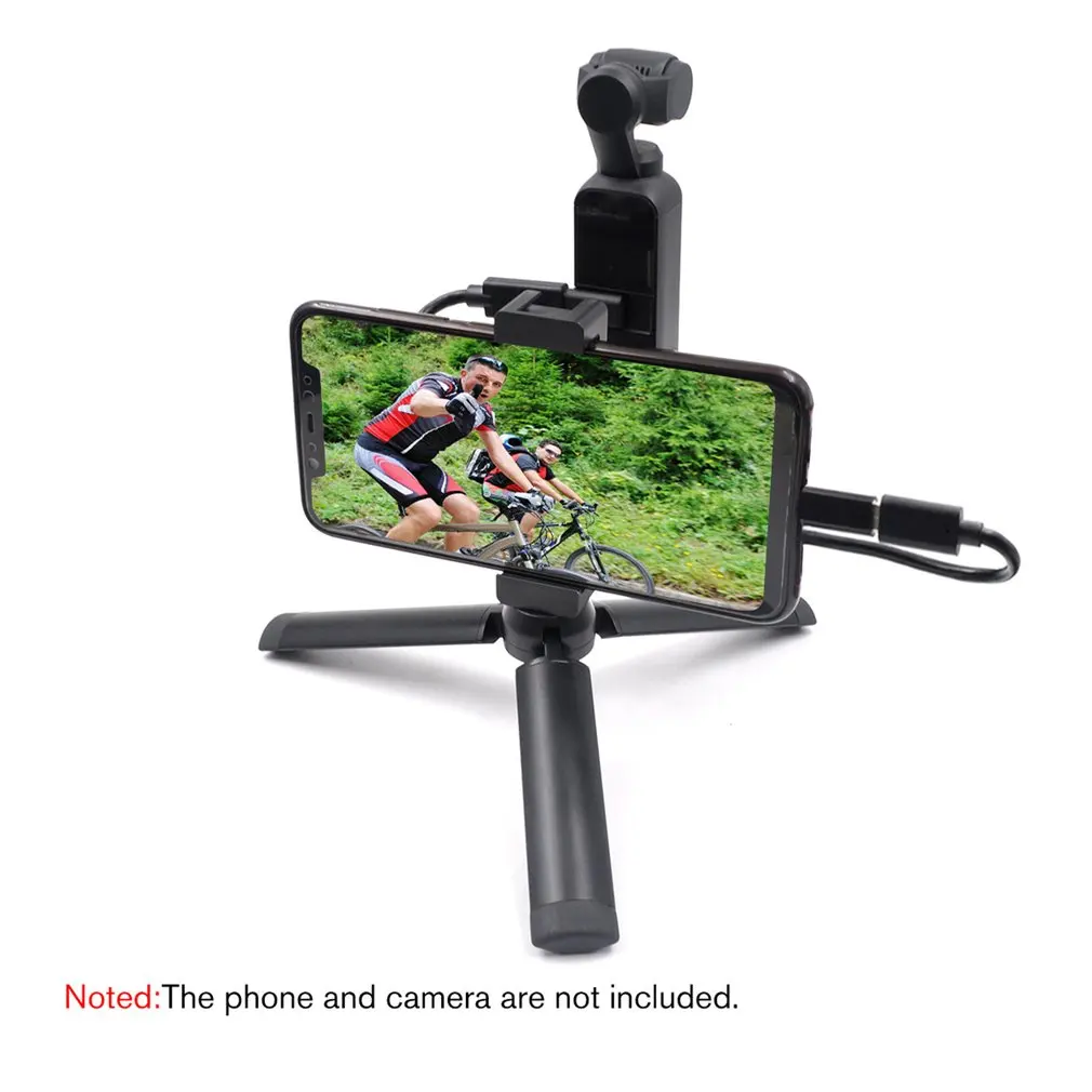 handheld tripod kit parts mobile phone fixed stand bracket set for type c for android ios for startrc dji osmo pocket free global shipping