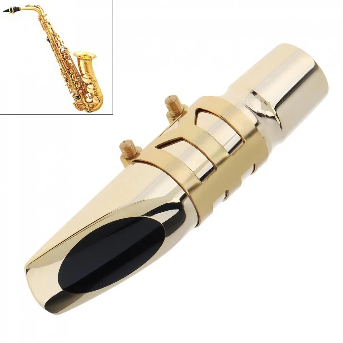 Профессиональные запчасти Sax аксессуары позолоченный металлический альт