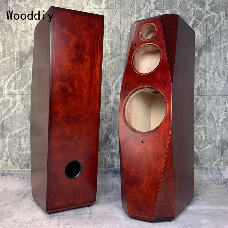 Деревянный персонализированный 8/10/12 дюймовый Hifi DIY березовый фанерный динамик