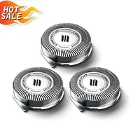 3pcs shaver blade razor replacement shaver head for philips norelco sh3052 series 1000 2000 3000 hq64 pt720 pt724 s5010 pt722