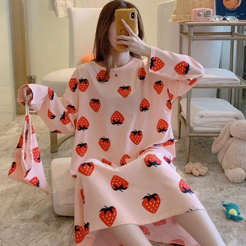 

Kawaii Cow and Duck Print Fall Winter Warm Flannel Women Pyjamas Sets Thin Coral Velvet Long Sleeve Sleepwear Pajamas Set Girl