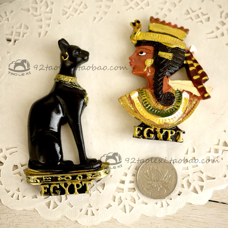 Seiko Египетский туризм памятный Пирамида королевы Фараона из смолы магнит на