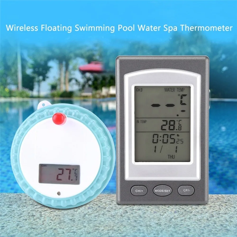 

Professional Swimming Pool Wireless Digital Floating Pool Water (without Battery)