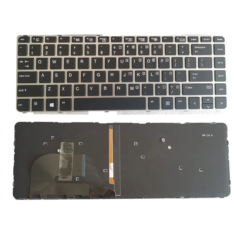 Новинка подсветка US клавиатура для ноутбука Dns Clevo HP EliteBook 840 745 G3 848 G4 836308-001 821177-001