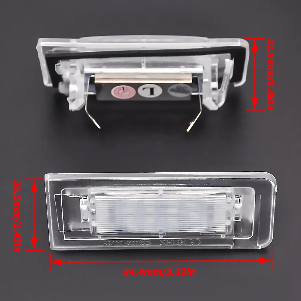 2 шт. светодиодный номерной знак светильник лампы для Audi TT MK1 8N Mini Roadster 8N9 купе 8N3