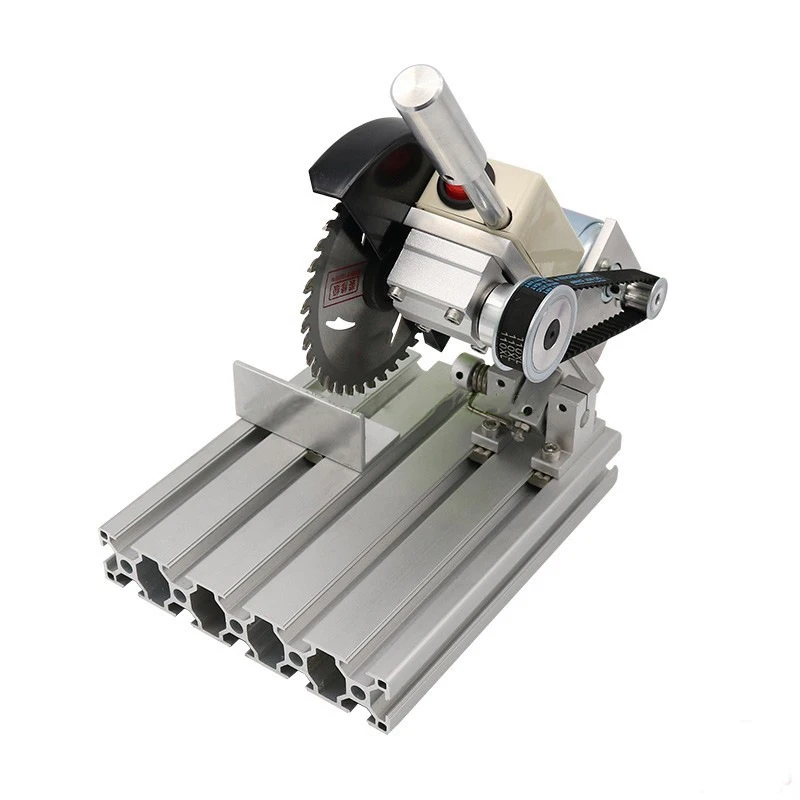 

Household Multifunctional Cutting Machine Small Aluminum Cutting Machine Mini Desktop 45 Degree Wood Steel Cutting Machine