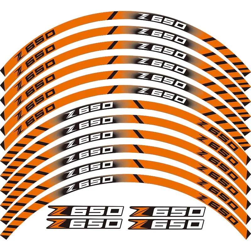 Высокое качество мотоциклов Светоотражающая наклейка для Kawasaki z650 Z650|Наклейки и