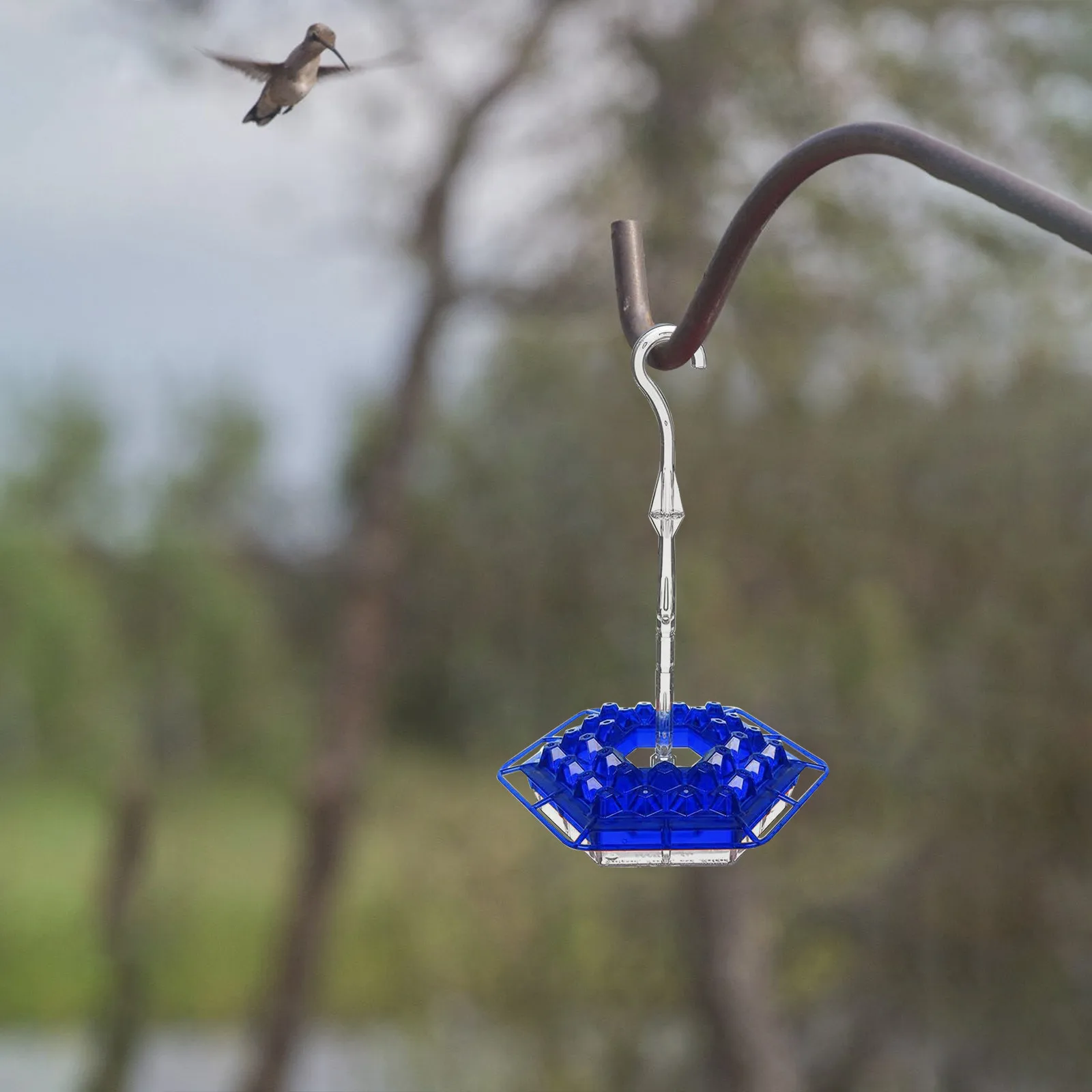 

Design Sweety Hummingbird Feeder With Perch And Built-in Ant Moat Easy To Fill And Clean Bird Feeders For Outside With Pole #864