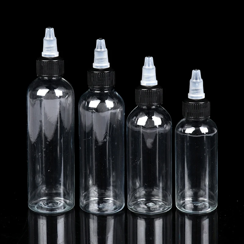 

2 шт., многоразовые бутылочки-капельницы для татуировок