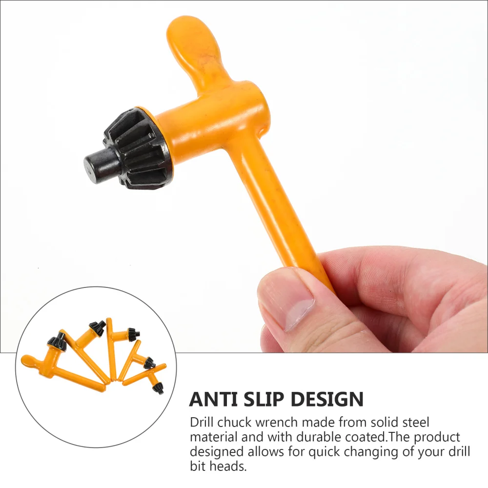 

5 Pcs Drill Chuck Key Spanner Chuck Key Heavy Duty Drill Chuck Key Hand Tools