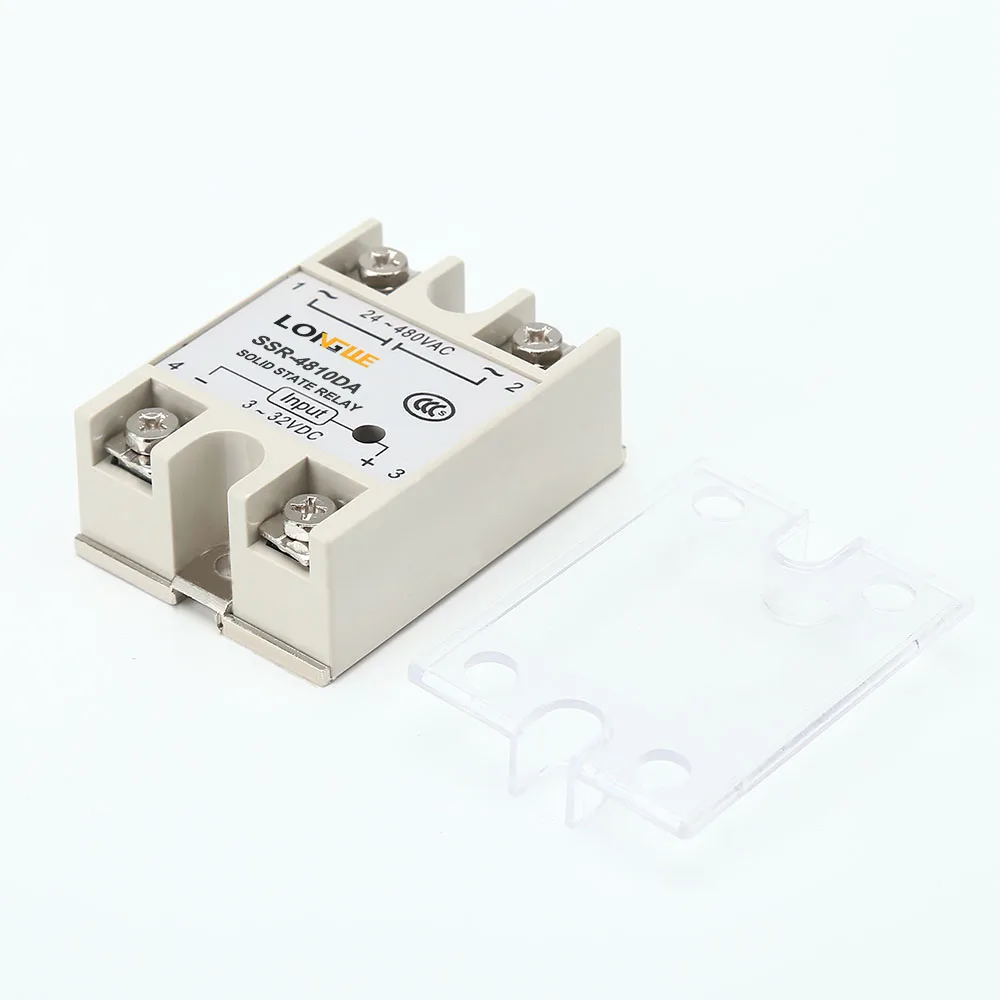 SSR 4810DA 10 100A DC контроль AC CE твердотельные реле вход 3 32VDC выход 24 480VAC (SSR DA)|Реле| |