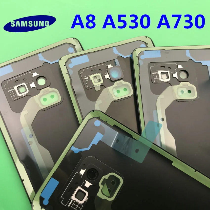Оригинальный стеклянный объектив переднего экрана для Samsung Galaxy A8 A8plus 2018 A530 A730
