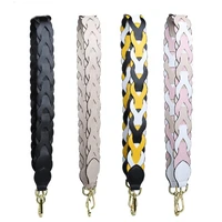 wholesale price 90cm women replacement straps shoulder belt bag handles handbags knit accessories parts for bag bolso stp095