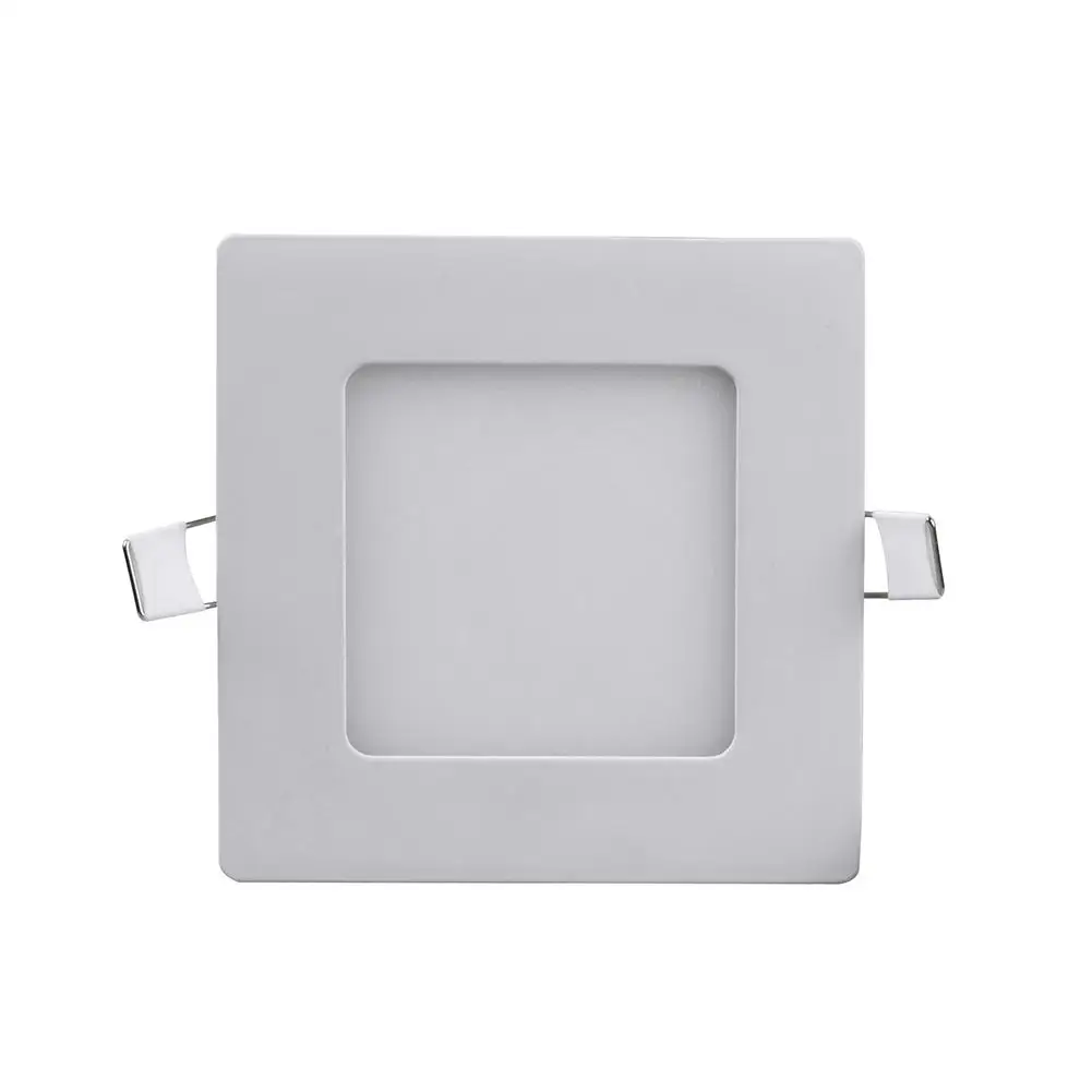 

2PCS Small Square Panel Light Warm White 6W Indoor Lighting