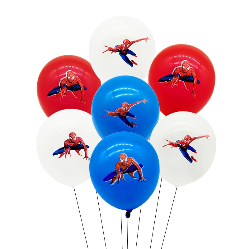 &quotЧеловек паук&quot латексные шары для детей с символикой супер героя мальчиков на