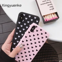 Cute Love Heart Cover For Xiaomi Mi 11 Lite 6X 8 Note 10 Lite 9 SE 9T 10 10T Pro 10i 11i A2 A3 Lite Play Soft Silicone Case