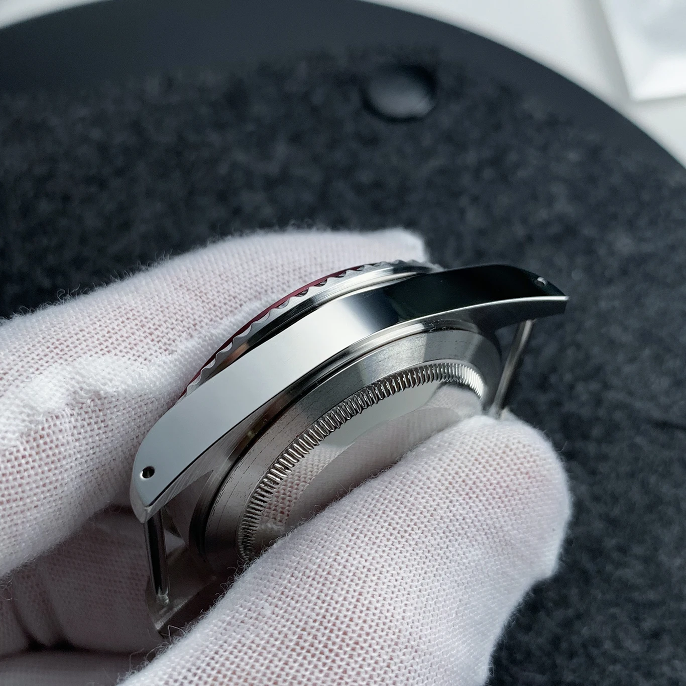 

Watch 1960 self-winding stainless steel Watchcase men's 40mm Japanese NH35 movement acrylic semicircular mirror luminous hands