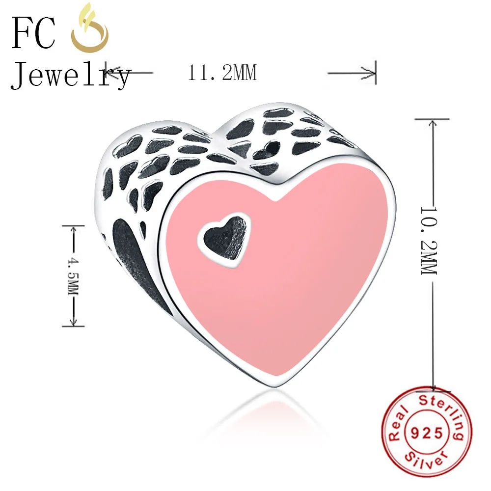 FC ювелирные изделия подходят оригинальные BrandCharms браслет 925 серебро Европейский