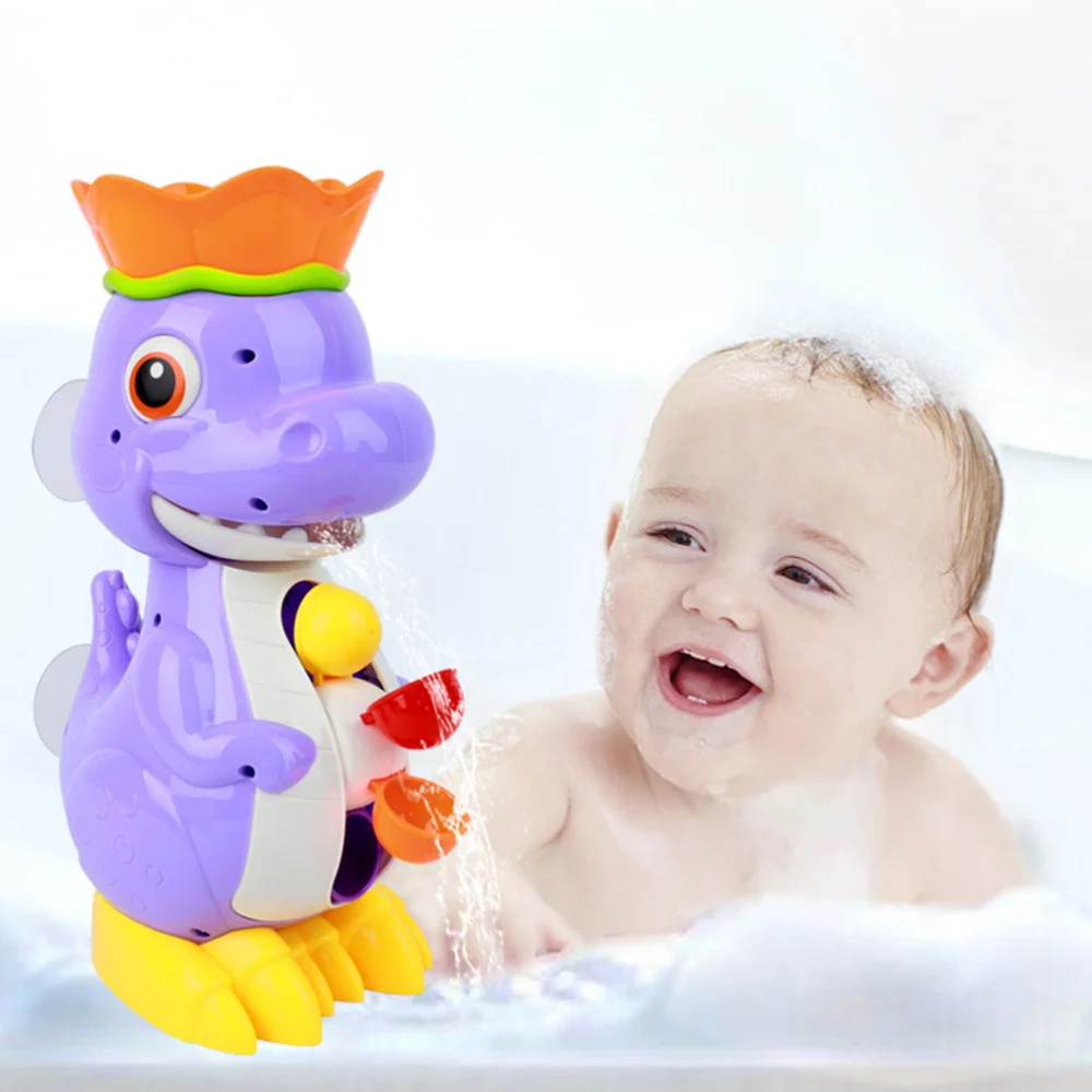 

Design Baby Bath Baby Rotation Spray Water Shower Shower Sprinkler Scooping Water (Random Color)