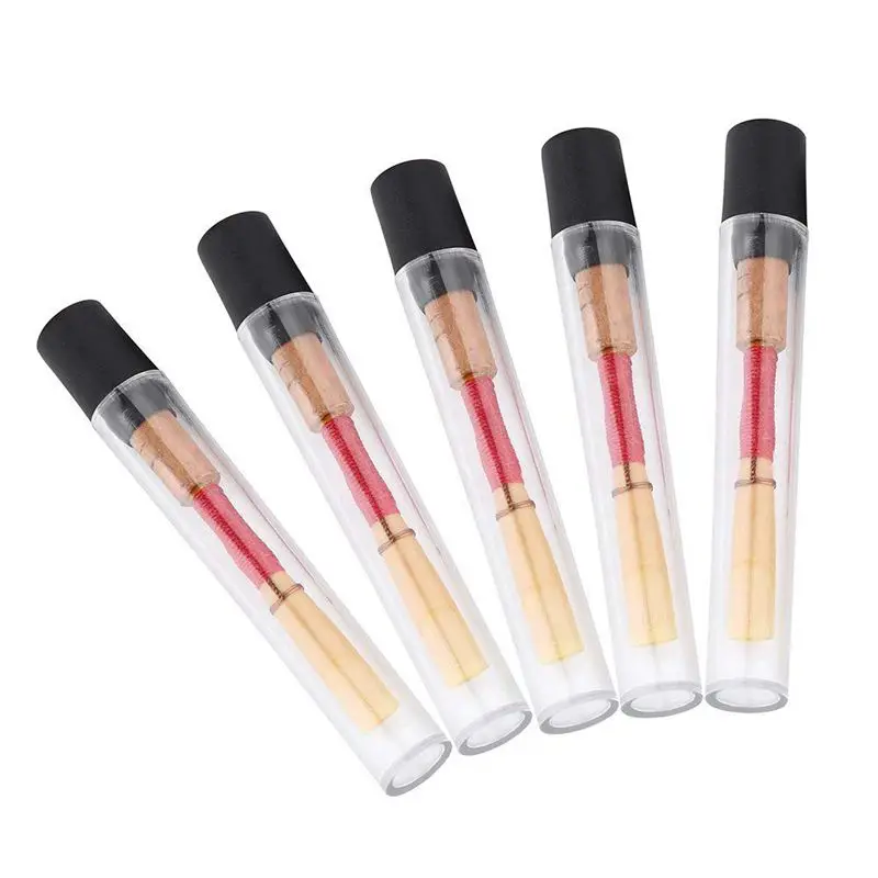 5pcs Oboe Reeds Strength Medium Soft Handmade with Red Cork | Спорт и развлечения
