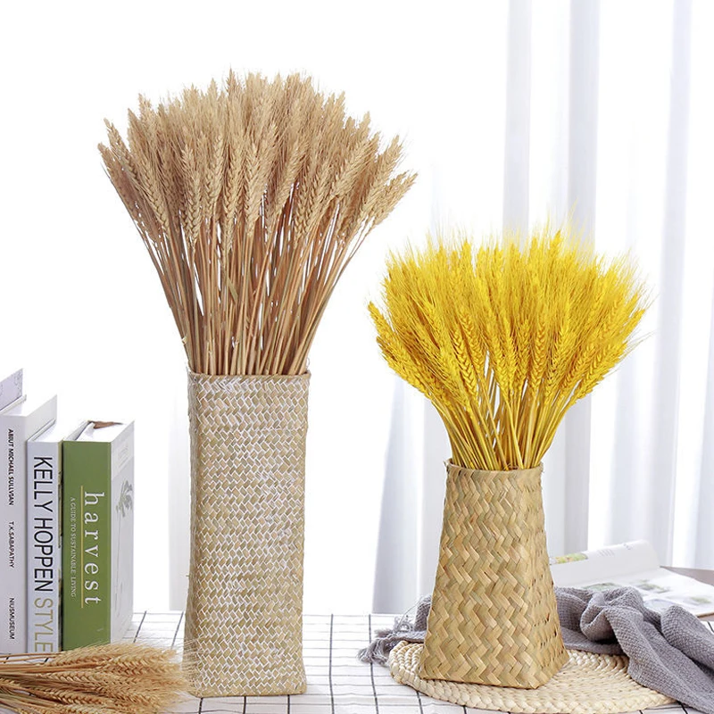 

Fleurs Sches Wheat Ear Flowers Fiori Ozdoby Do Pokoju Domu Farmhouse Jardin ModernStylish Decorao Deco Maiso