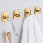 Самоклеящиеся крючки, вешалка для полотенец и одежды, настенный держатель для ключей, органайзер для кухни и ванной комнаты, удобные аксессуары