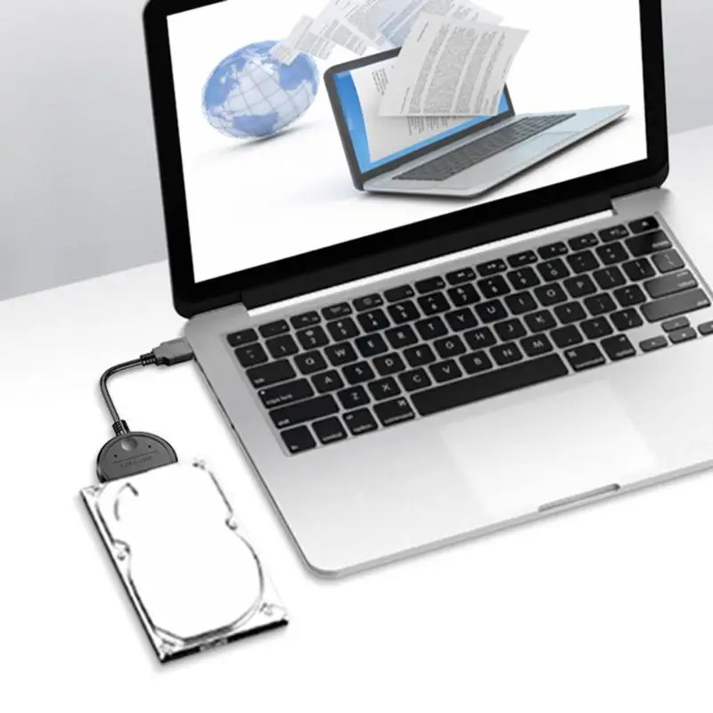USB 3.0 to SATA/Type C SATA Adapter Cable Support 2.5 inch External SSD HDD Solid State Hard Drive Converter Line Cord Wire | Компьютеры и
