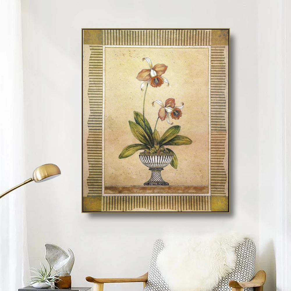 

Laeacco Flowers Still Life Canvas Painting Posters Prints For Living Room Restaurant Wall Pictures Home Art Decor