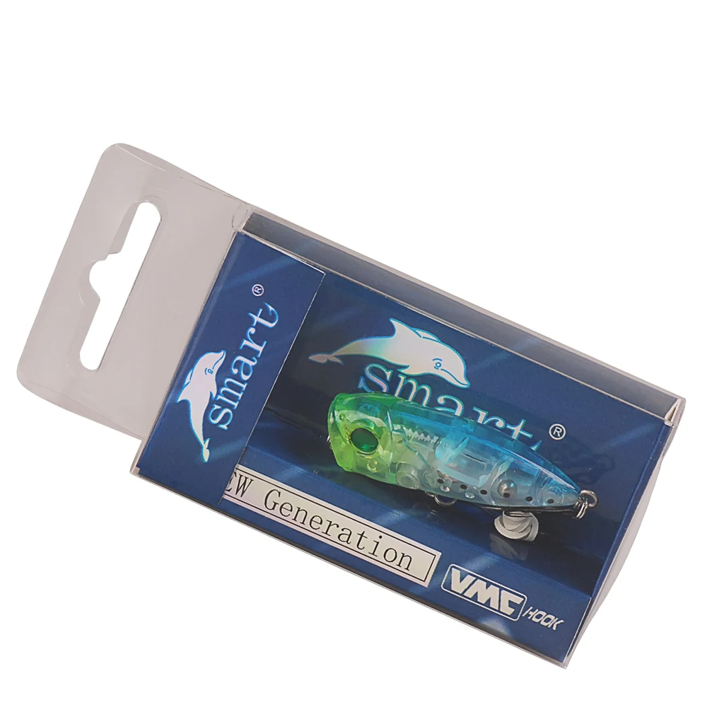 Умный Поппер приманки 40 мм 3 1 г Топ воды жесткая приманка для рыбалки