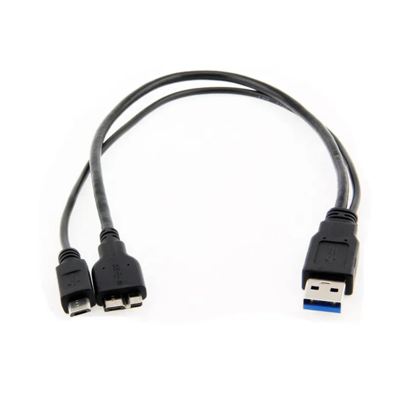 USB 3 0 AM A Type Male к micro B + Micro 2 5pin Y кабель для hdd M3 Portable ADATA|usb 3.0 male|micro b usb 3.0y cable |