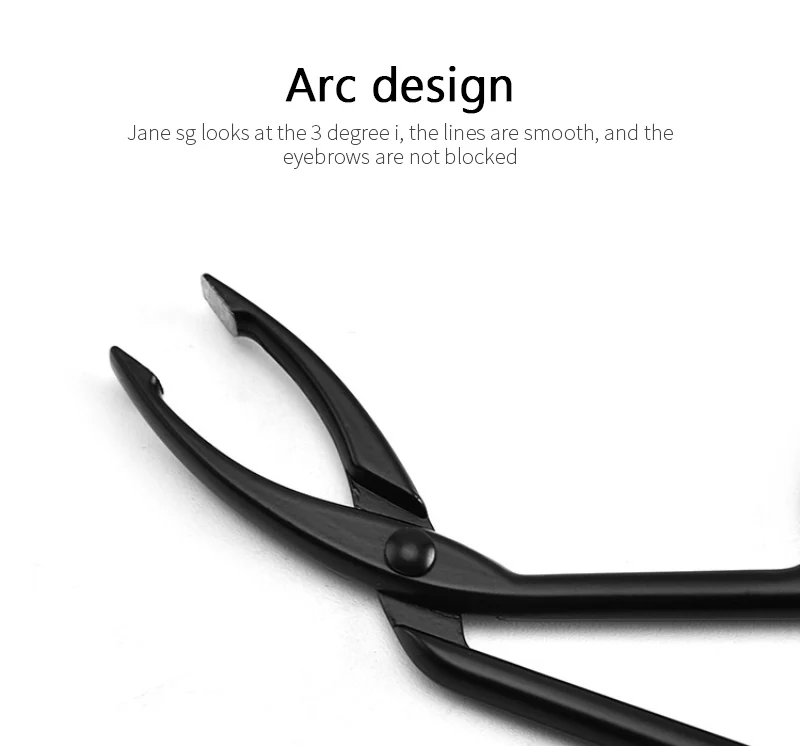 Пинцет для бровей щипцы бороды зажим триммер из нержавеющей стали прочные