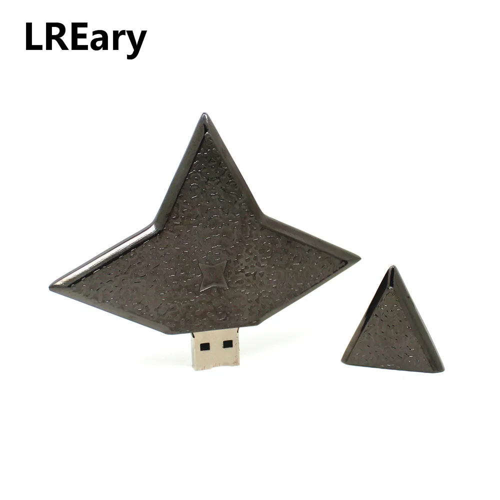 Ninja модель дротиков USB флеш накопитель 4 ГБ 8 16 32 64 Гб 128 ручка металлический Shuriken