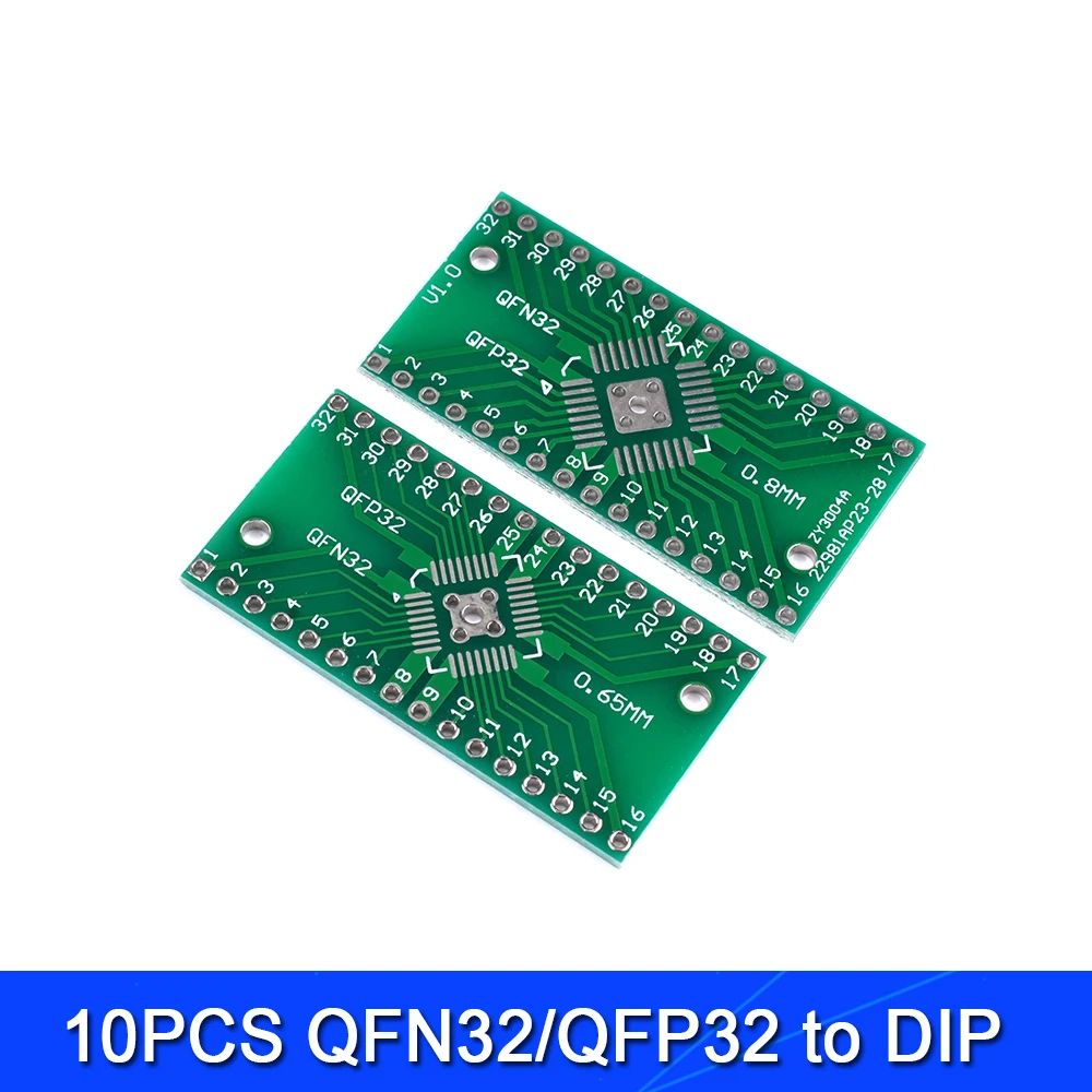10pcs PCB Board Kit SMD Turn To DIP Adapter Converter Plate SOP MSOP SSOP TSSOP SOT23 8 10 14 16 20 28 SMT To DIP images - 6