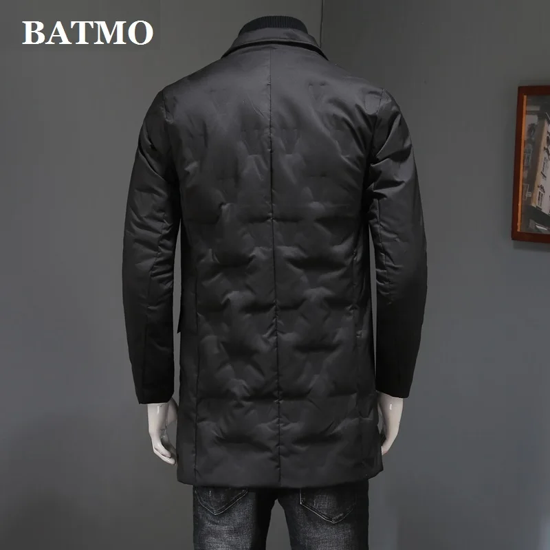 2021 Новое поступление зимние высококачественные мужские куртки BATMO на 80% белом