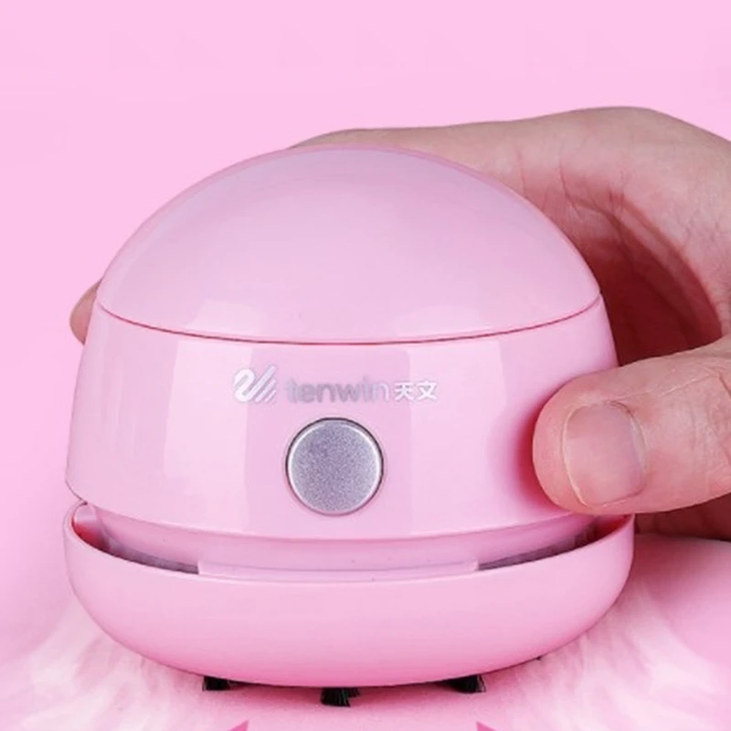 

TEN-WIN MIni Desktop Vacuum Cleaner for Home Office Novel Design and Easy to Use Desk Dust