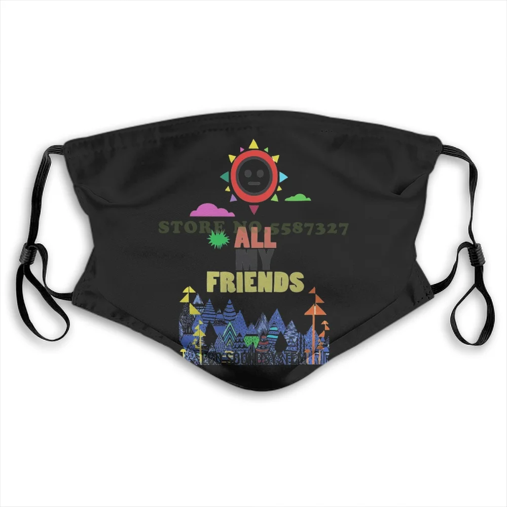 

Lcd Soundsystem Inspired All My Friends Design For Men Women Face Masks