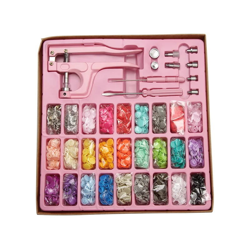 

T5 Resin Metal Snap Button Eyelet Buttons Love Five-pointed Star Button Hand Pressing Pliers Installation Tool DIY Tools